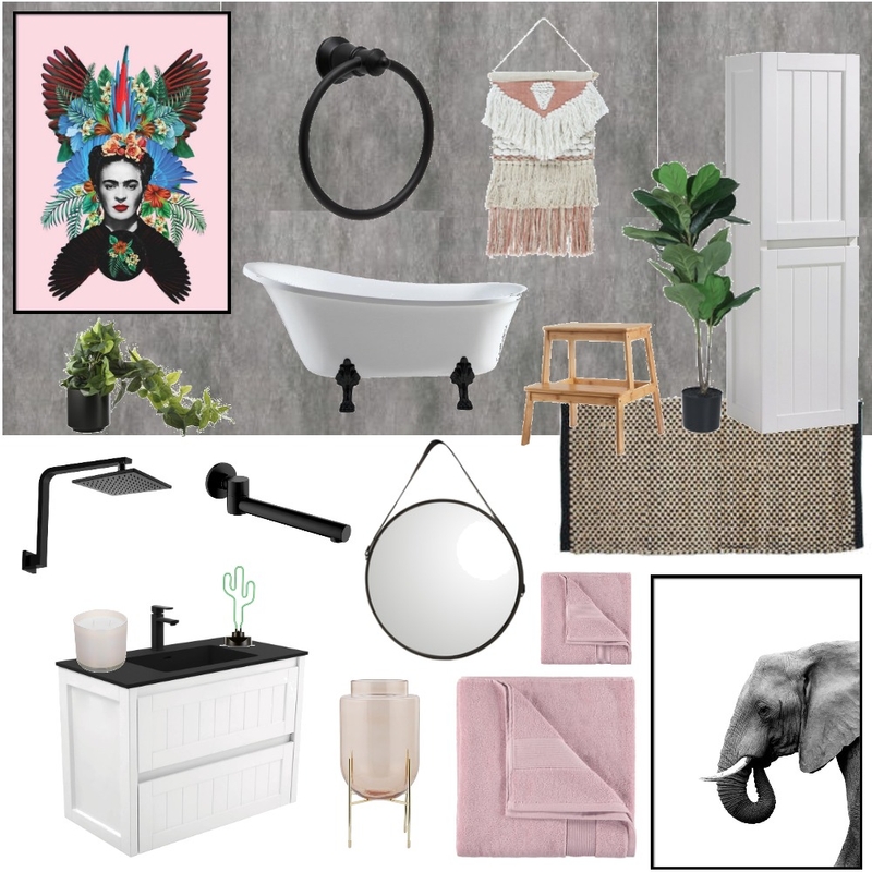 concrete Mood Board by eliselaura on Style Sourcebook