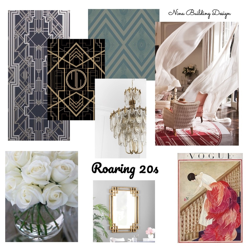 1920s Mood Board by ninabuildingdesign on Style Sourcebook