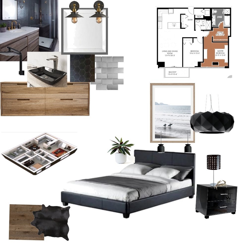 Chris Calrsen condo Mood Board by Velvet Rose Interior Designs on Style Sourcebook