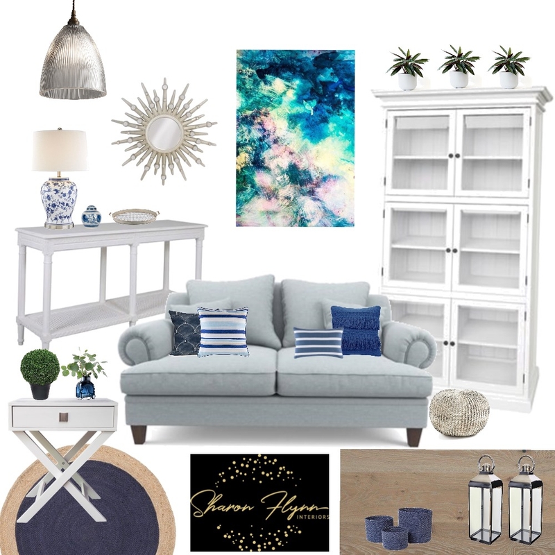 Hampton’s Style Mood Board by Sharon Flynn Interiors on Style Sourcebook