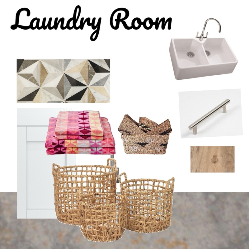 Laundry Mood Board by Becca on Style Sourcebook