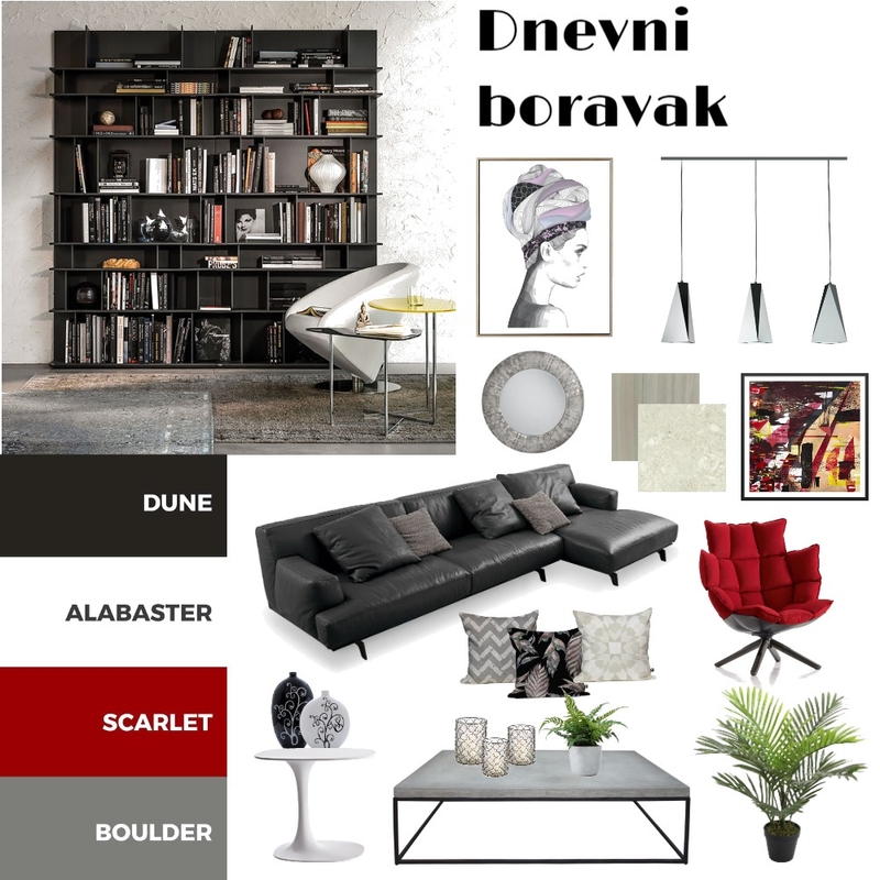 Dnevni boravak Mood Board by suzana_draca on Style Sourcebook