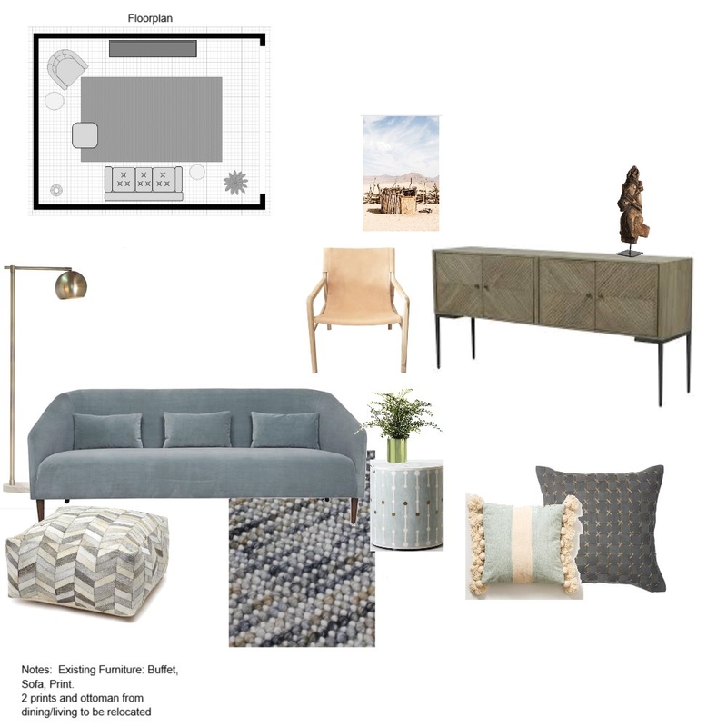 Sitting Room Mood Board by HudsonPeacockInteriors on Style Sourcebook