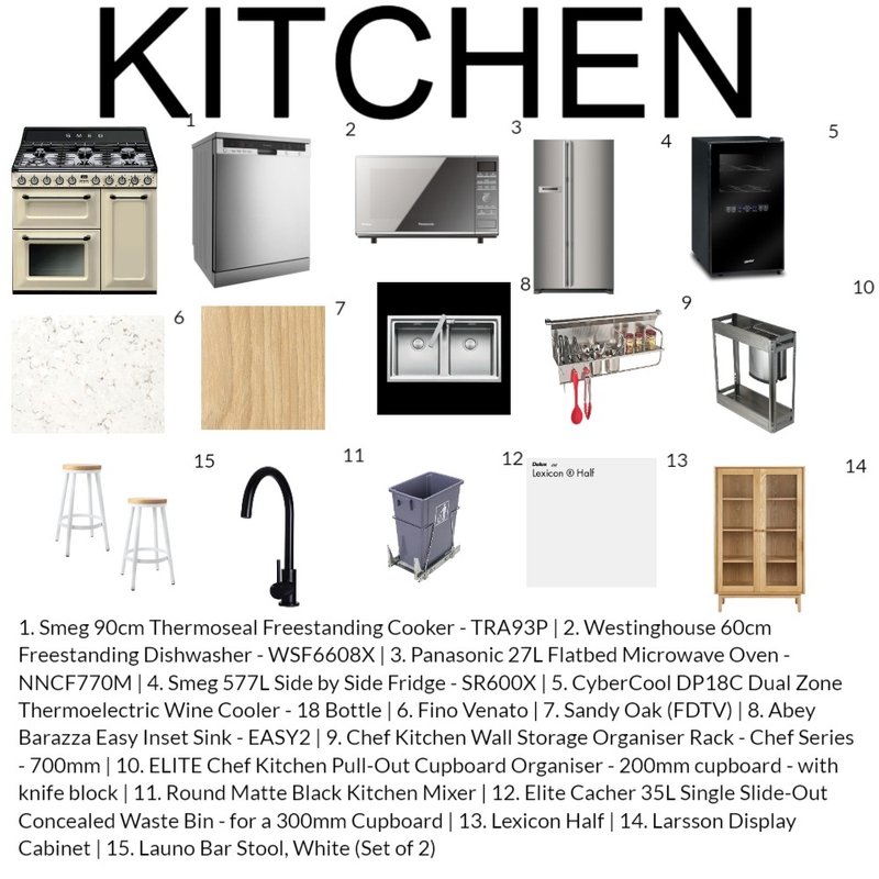 MOD 9 KITCHEN Mood Board by rishabhgulati78 on Style Sourcebook