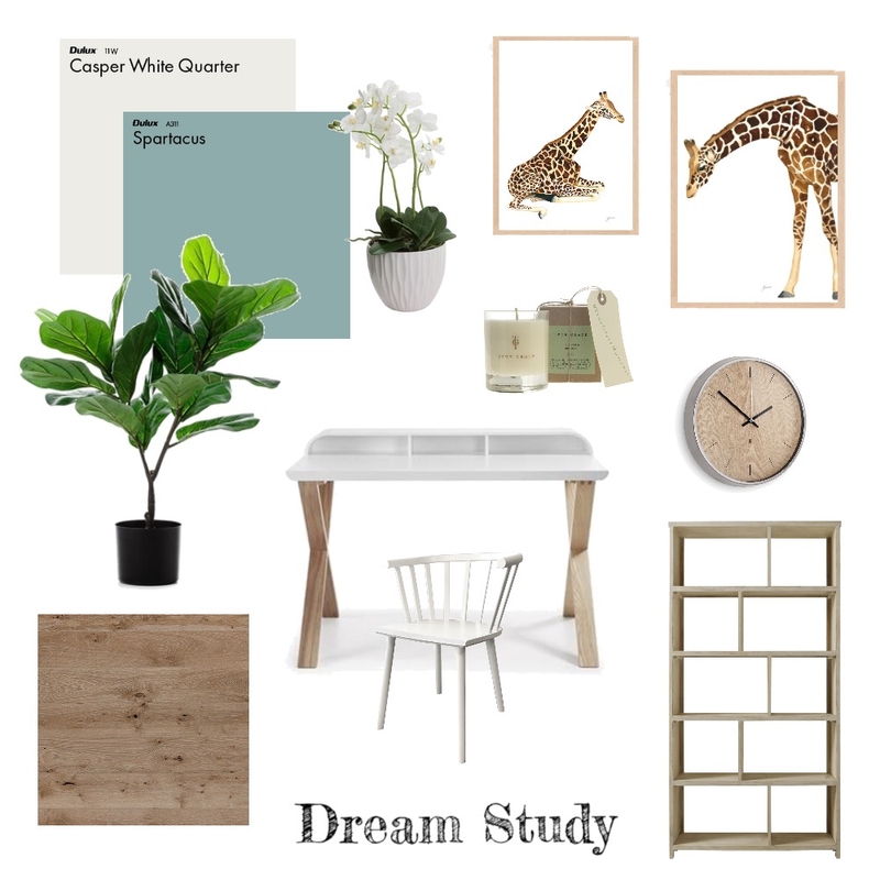 Dream Study Mood Board by KirraleaJane on Style Sourcebook