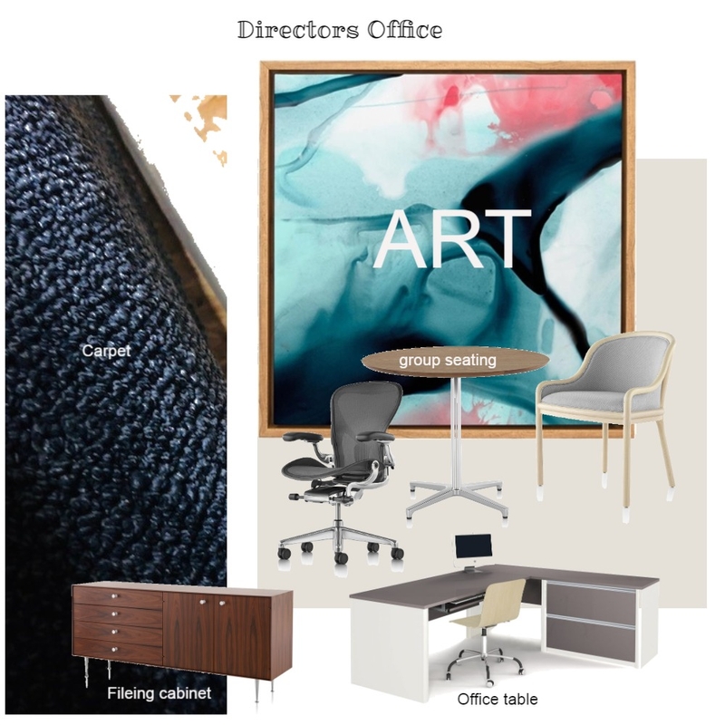 Directors Office Mood Board by Faizi Design on Style Sourcebook