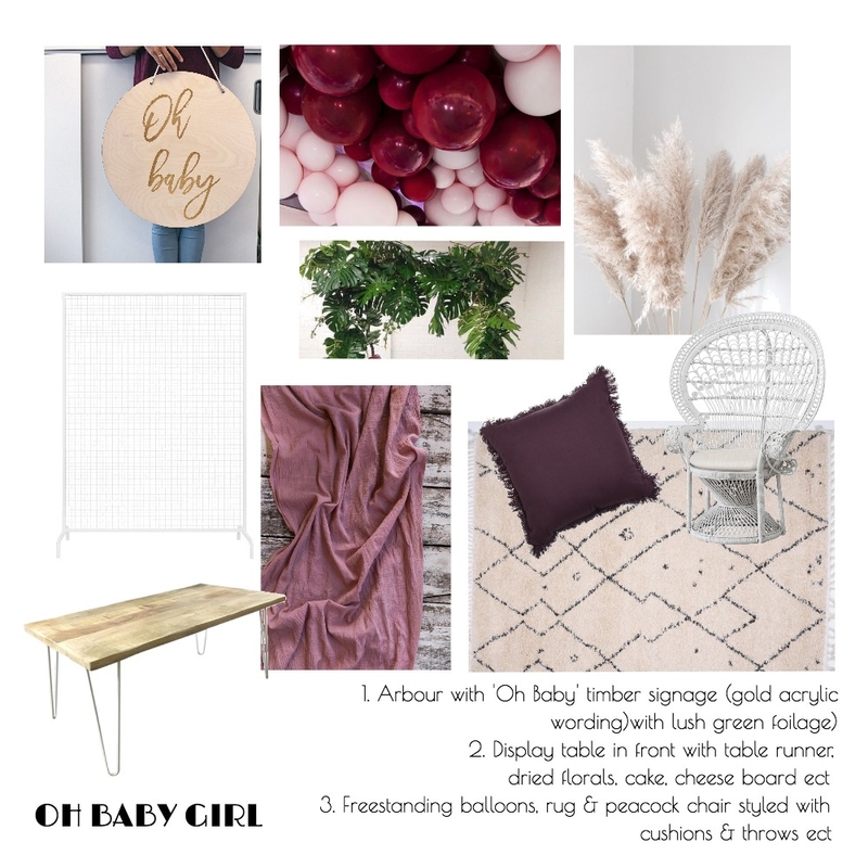 Oh Baby Girl Mood Board by modernlovestyleco on Style Sourcebook