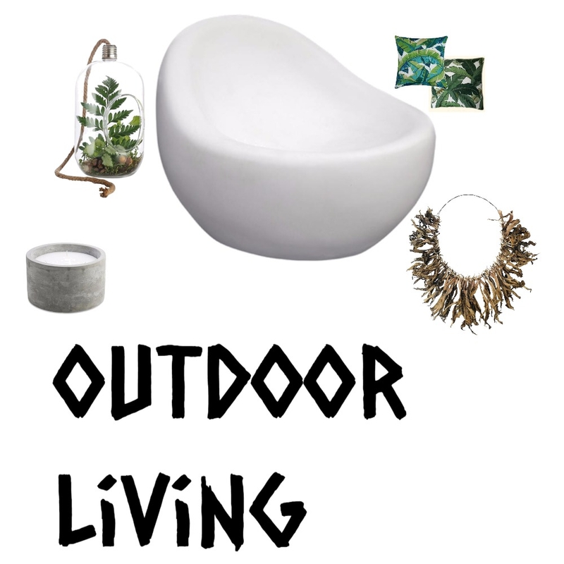 Test 1 OUTDOOR LIVING Mood Board by Pizzuti on Style Sourcebook