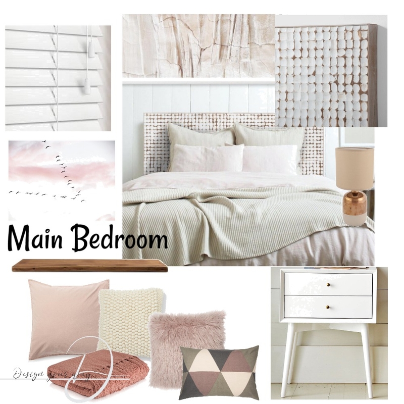 Coral Road Main Bedroom Mood Board by Jules on Style Sourcebook