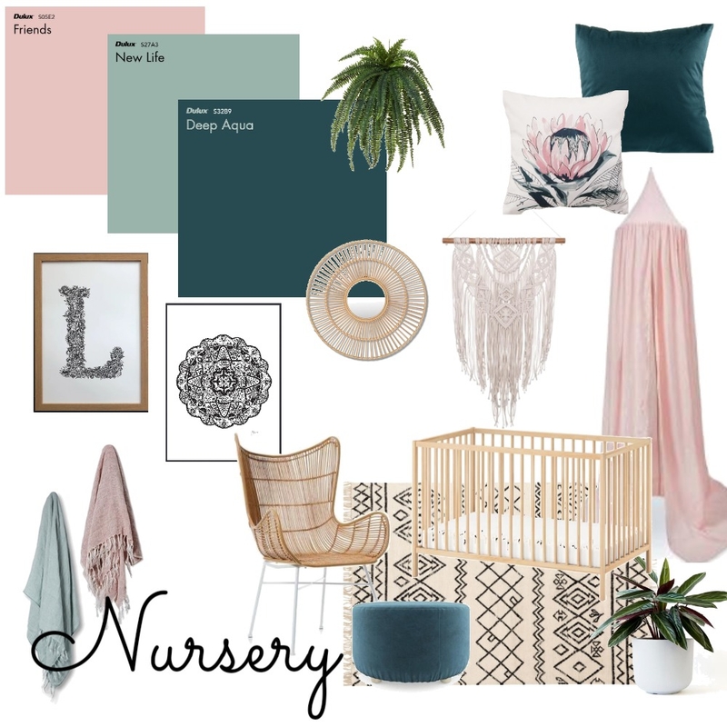 Nursery Mood Board by mrs_wallwood on Style Sourcebook