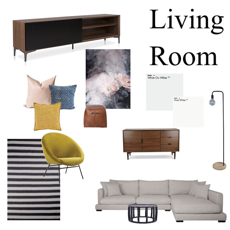 Living Room Mood Board by KylieFrench on Style Sourcebook