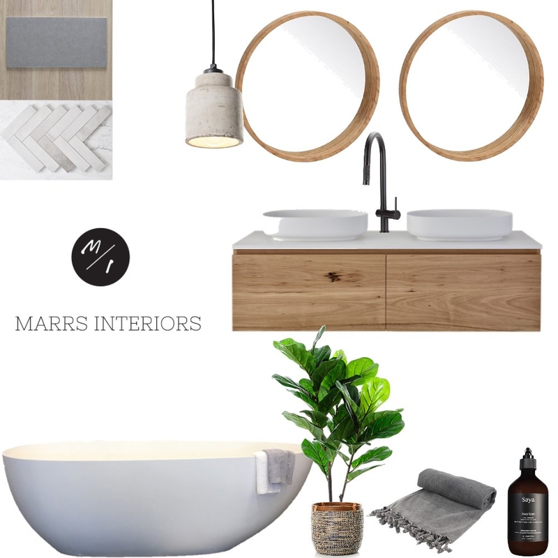 relaxed coastal bathroom Mood Board by marrsinteriors on Style Sourcebook