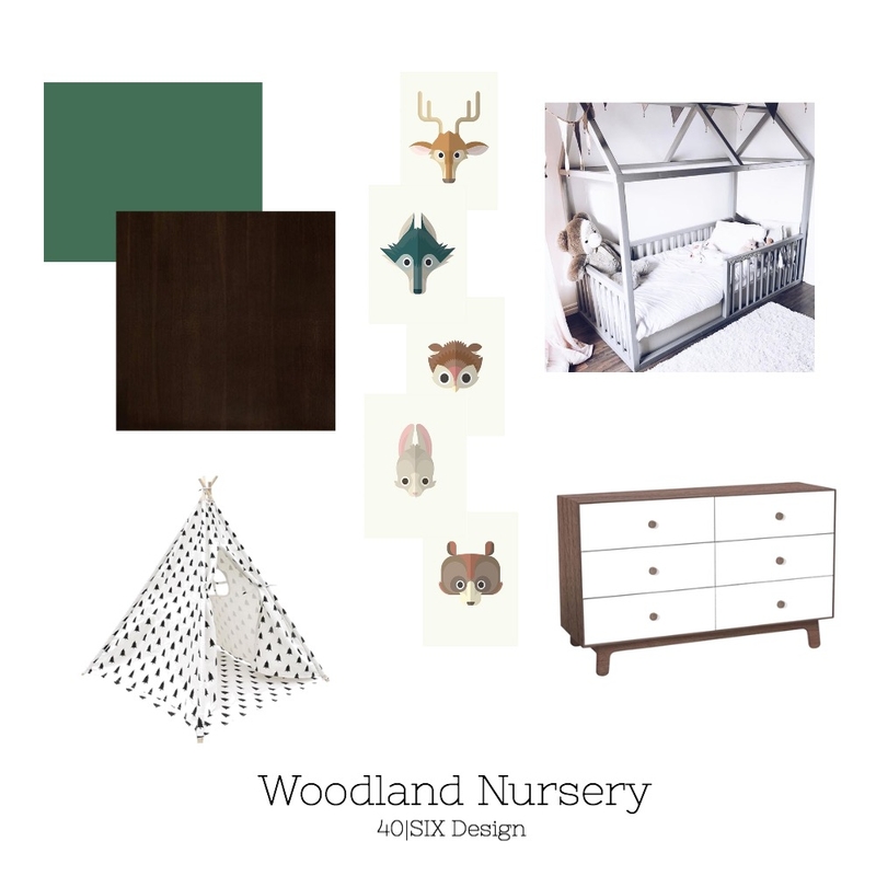 Woodland Nursery Mood Board by 40SIX.Design on Style Sourcebook