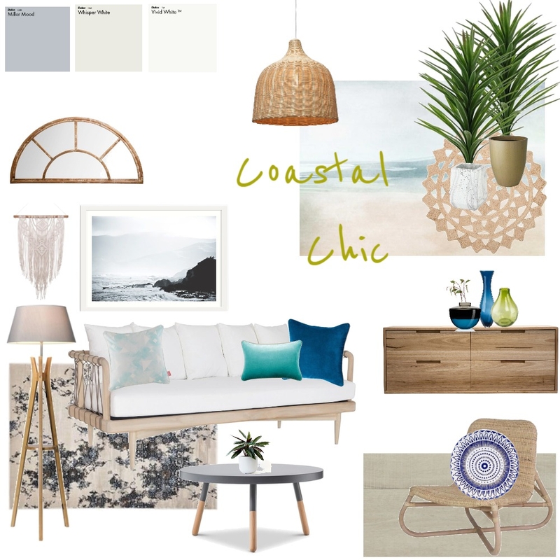 Coastal chic Mood Board by JoannaLee on Style Sourcebook