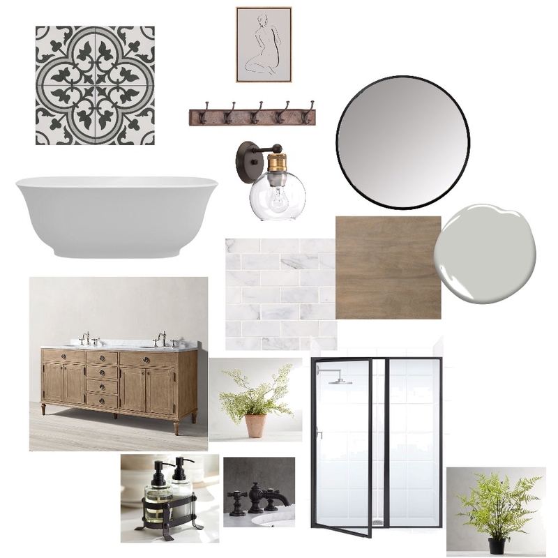 Bathroom Mood Board by jeannamoore on Style Sourcebook