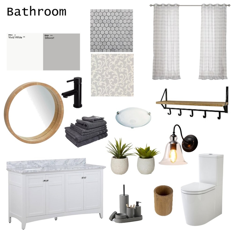 Bathroom Mood Board by jessicachapeton on Style Sourcebook