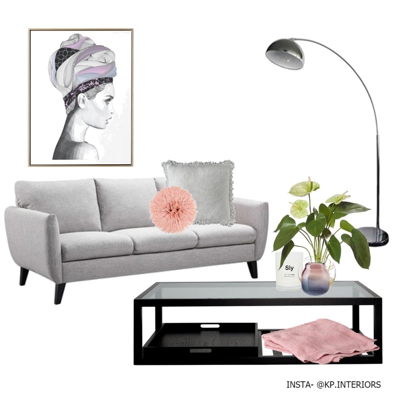 pink living room Mood Board by Kirsty on Style Sourcebook