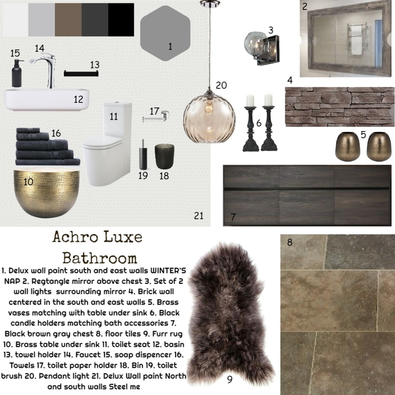 Achro luxe toilet Mood Board by amyghadieh on Style Sourcebook