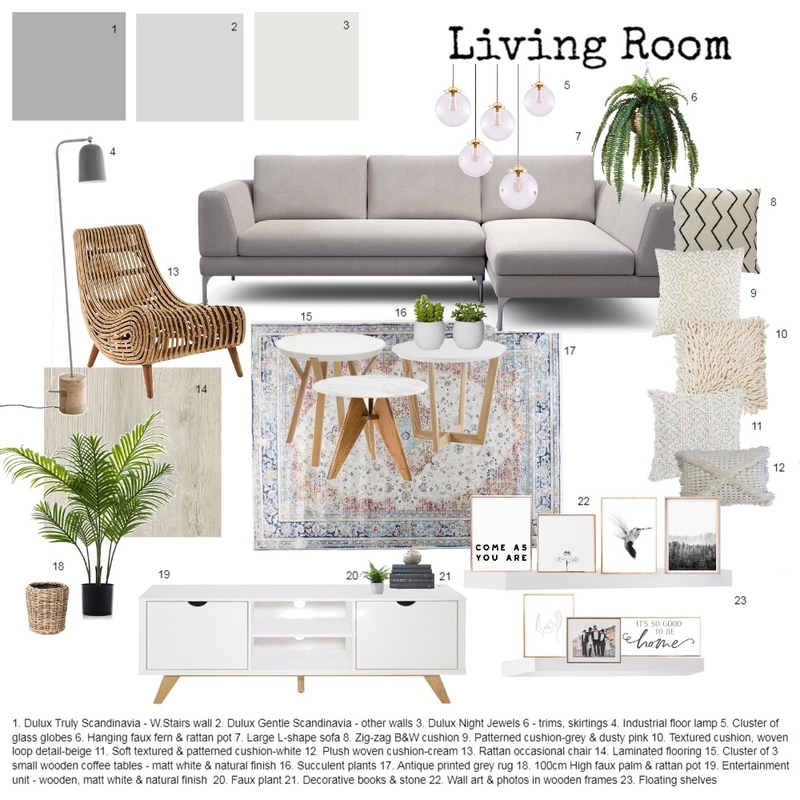 M9 Living Room Mood Board by Zellee Best Interior Design on Style Sourcebook