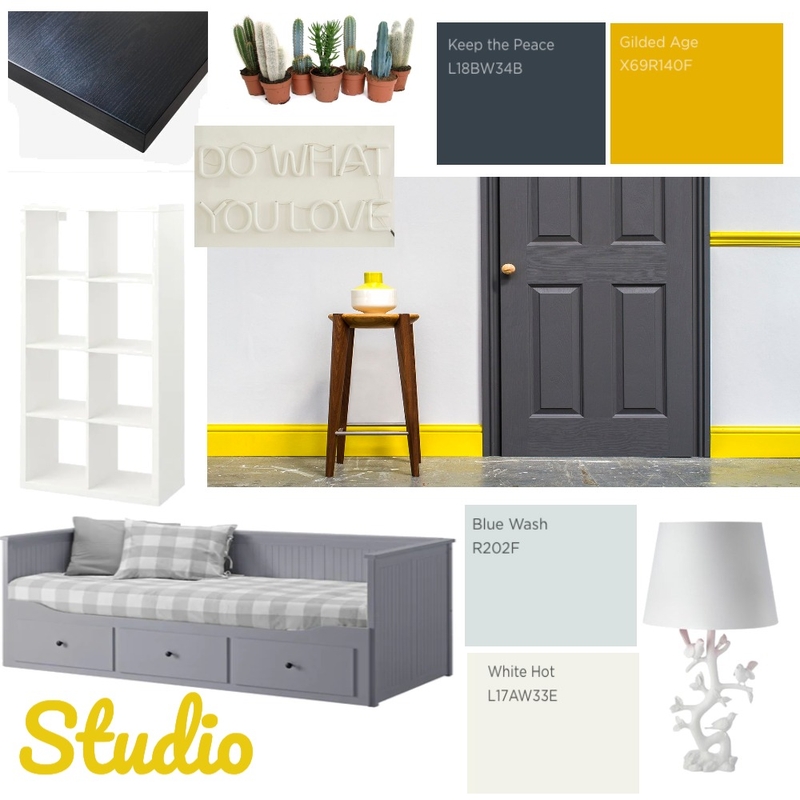 Studio Mood Board by carriejones on Style Sourcebook