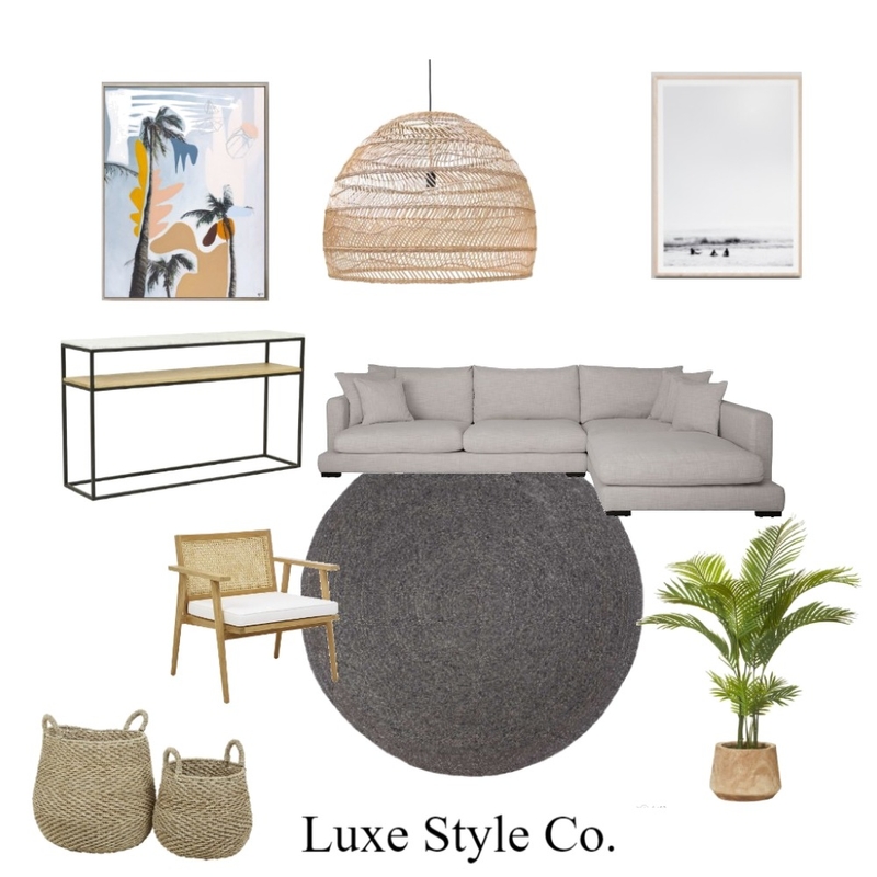 Contemporary Coastal Mood Board by Luxe Style Co. on Style Sourcebook