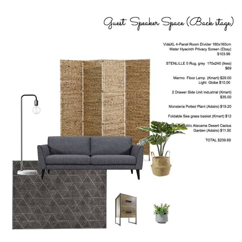 The Rocks Backstage - Speaker Space Mood Board by huldabudi on Style Sourcebook