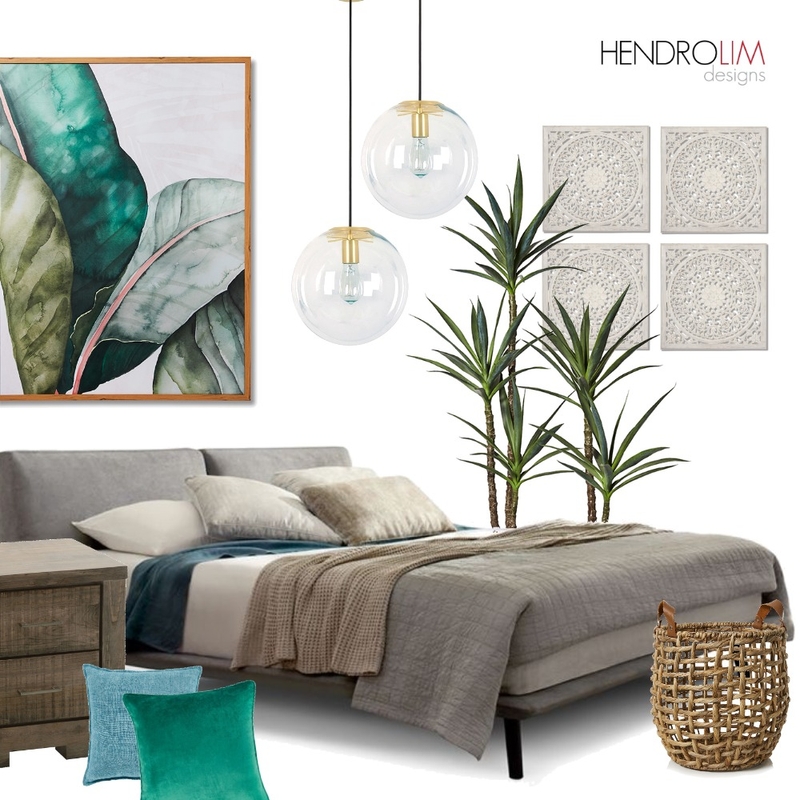 Tropical Paradise Mood Board by Hendro Lim Designs on Style Sourcebook