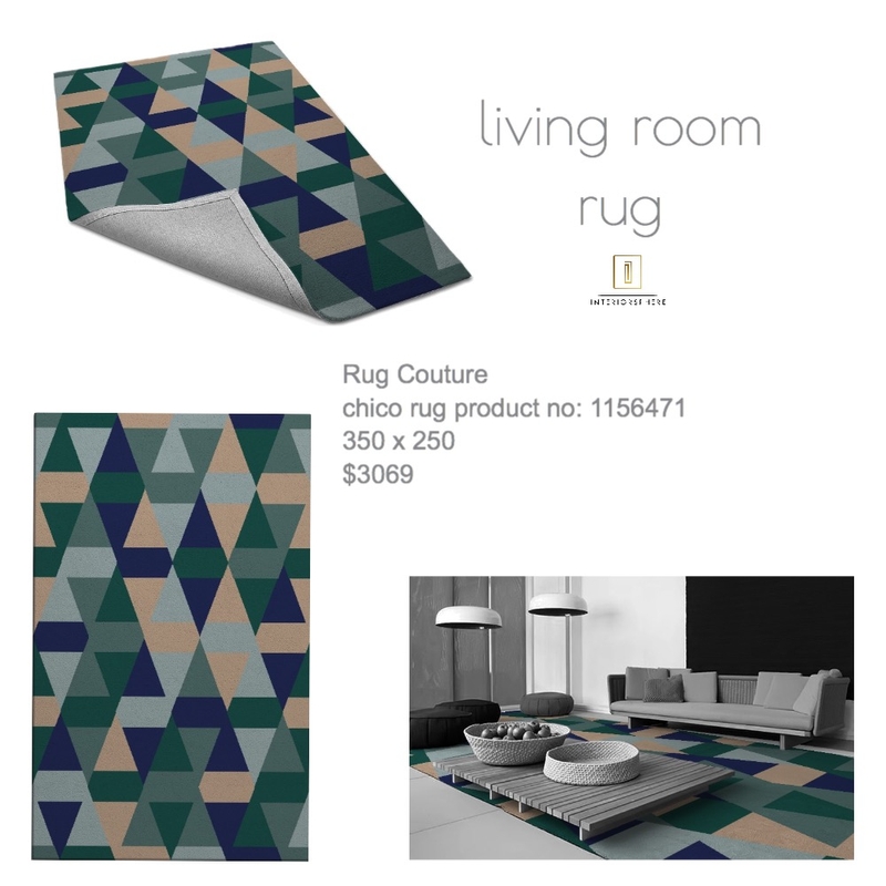 21 Centennial Ave Randwick Rug Option 4 Mood Board by jvissaritis on Style Sourcebook