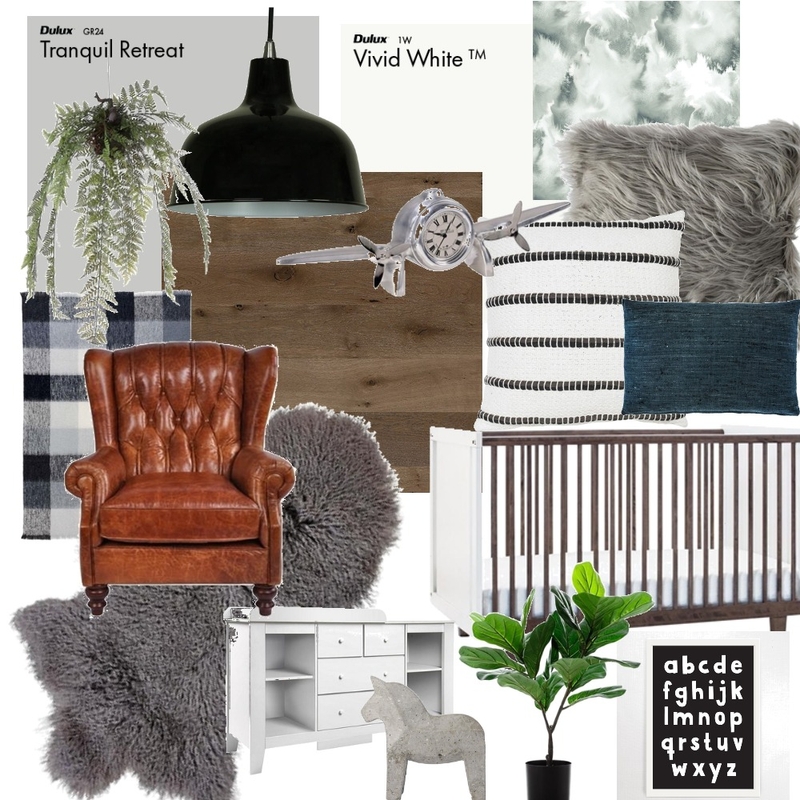 Nursery - Boy Mood Board by elizablain on Style Sourcebook