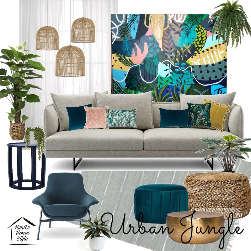 Urban jungle Mood Board by mrs_wallwood on Style Sourcebook