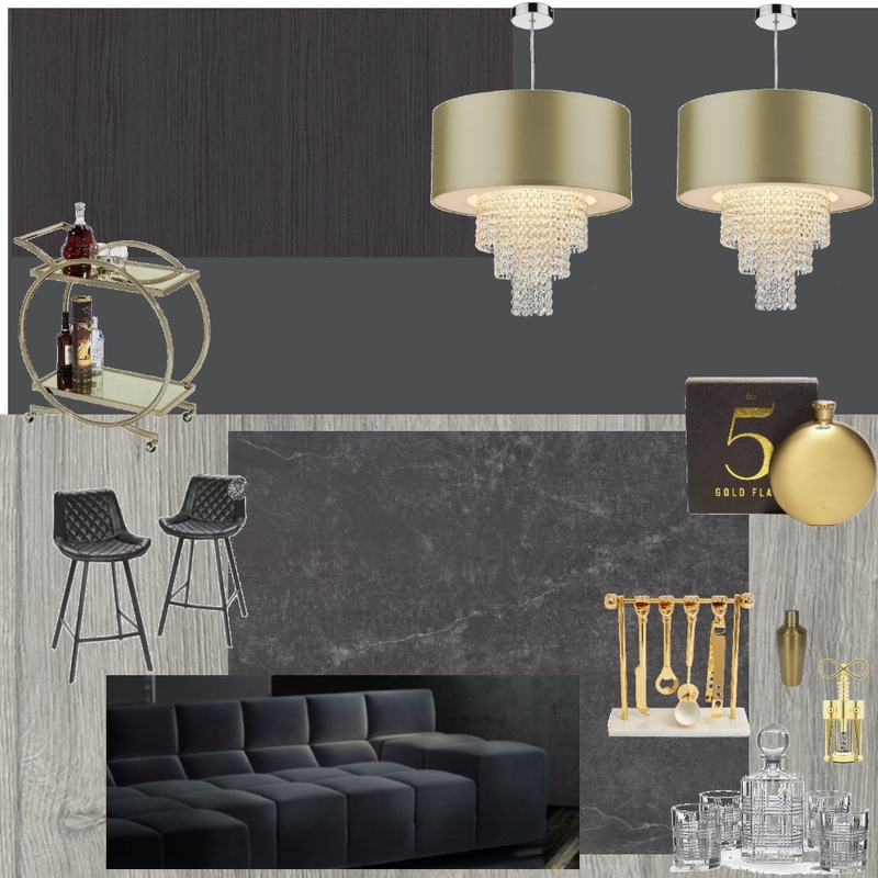 Gold Themed Bar Mood Board by jovanka.hawkins on Style Sourcebook