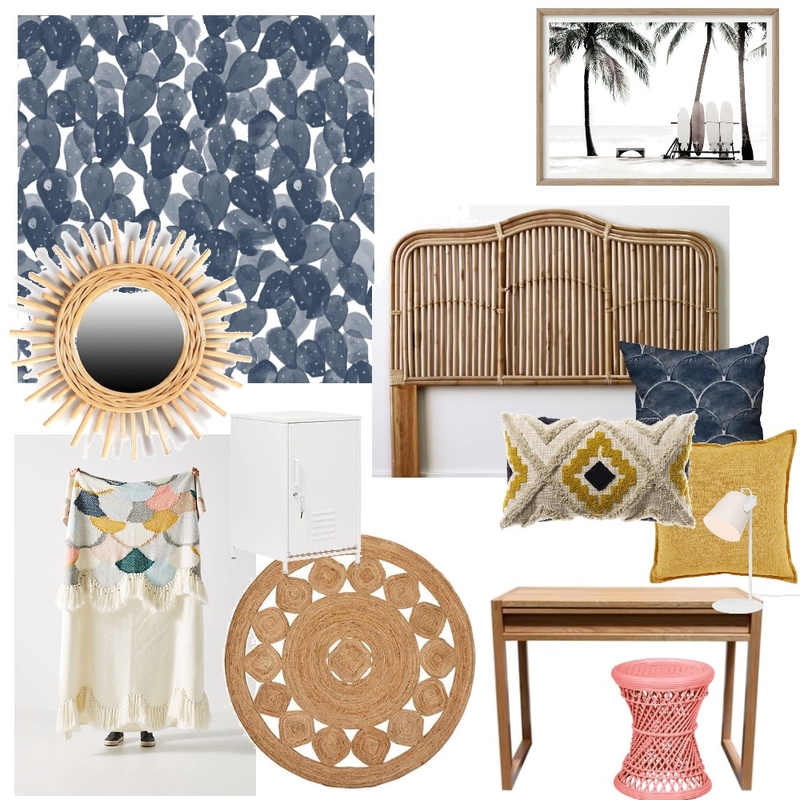 Kids Coastal Boho Mood Board by Thehouseonbeachroad on Style Sourcebook