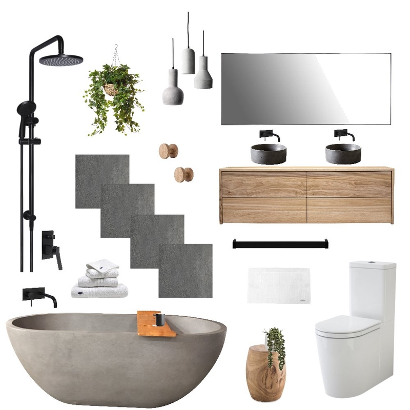 Ensuite Mood Board by erin11884 on Style Sourcebook