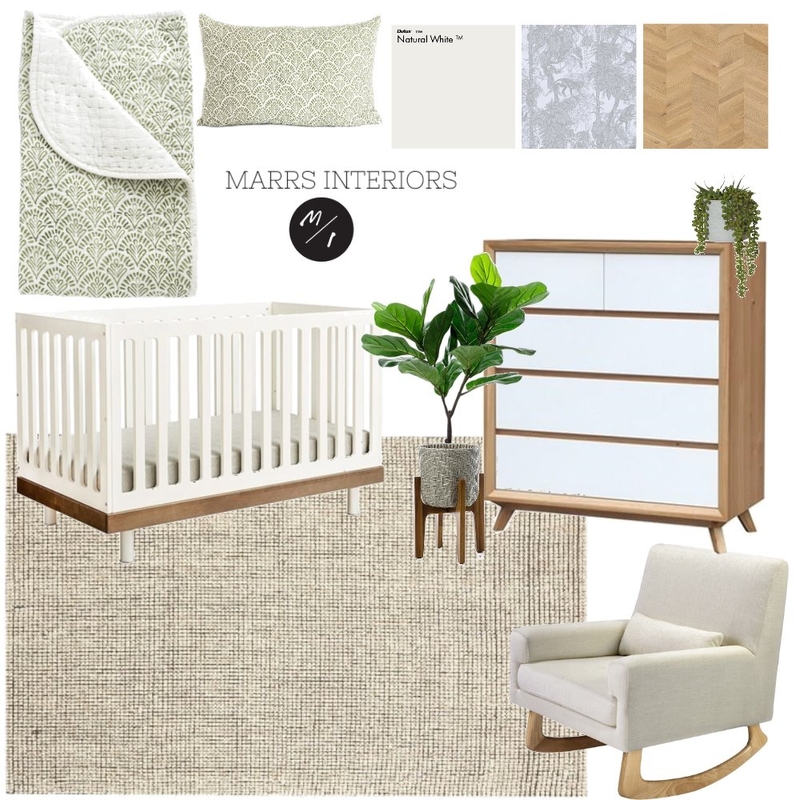 neutral nursery Mood Board by marrsinteriors on Style Sourcebook