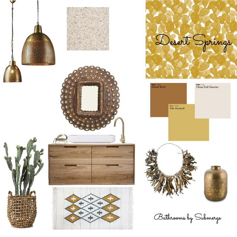 Desert Springs Mood Board by submergedesign on Style Sourcebook