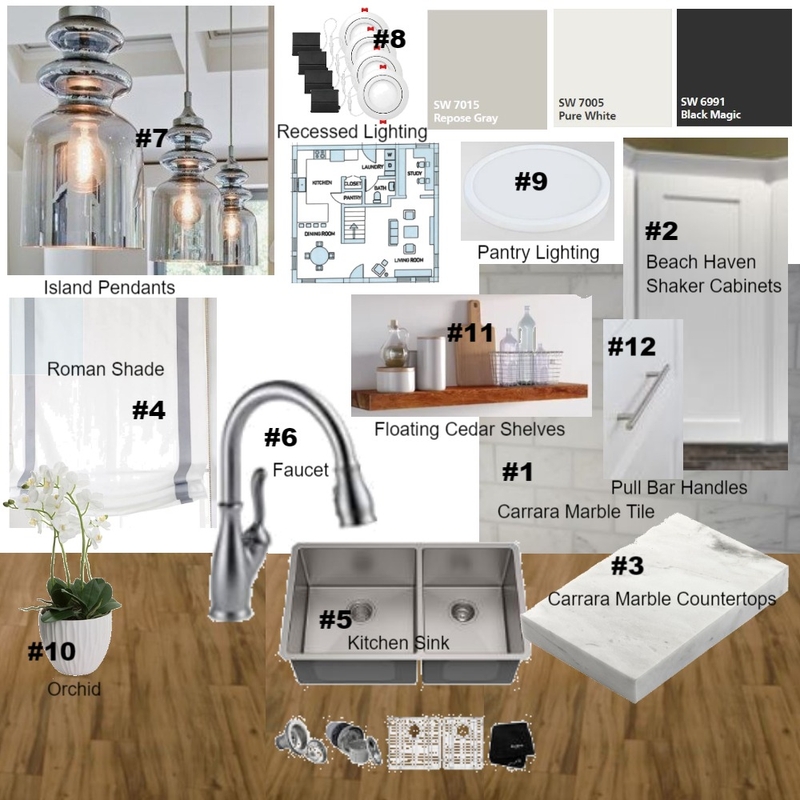 Kitchen M9 Mood Board by JNorheim on Style Sourcebook