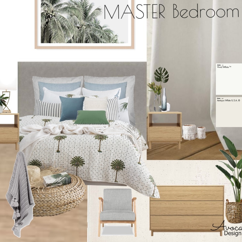 Master Bedroom Mood Board by Avoca Design on Style Sourcebook