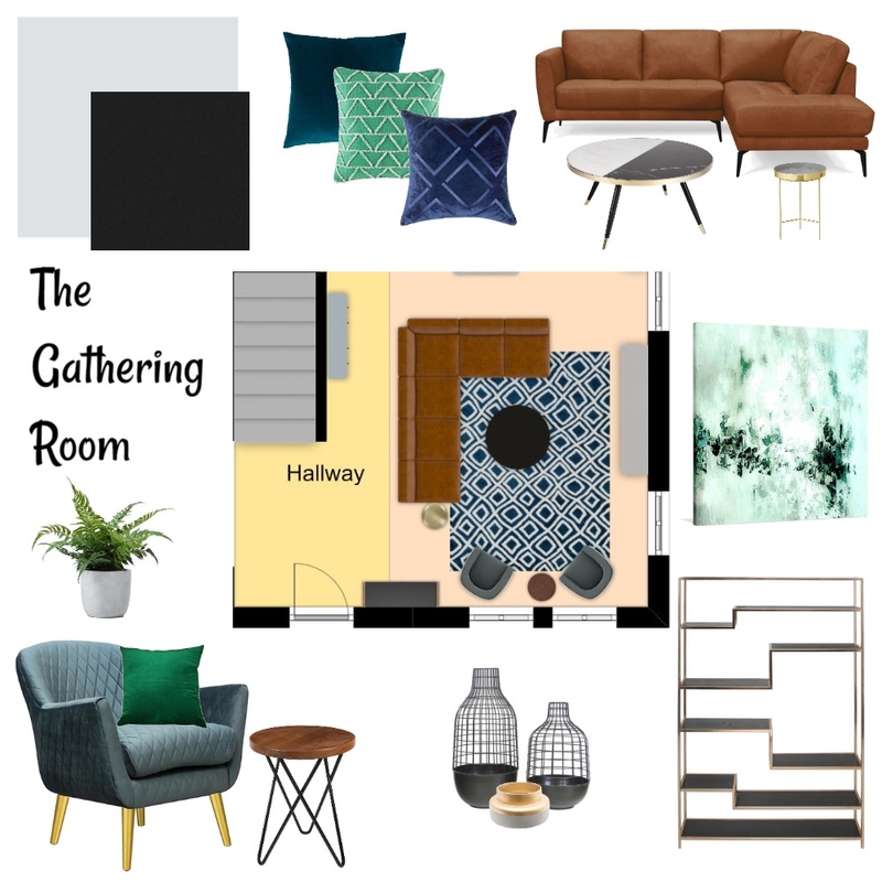 The Gathering Room Mood Board by MadelineHaggerty on Style Sourcebook