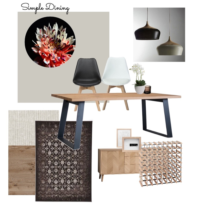 Modern Dining Mood Board by nlburnett on Style Sourcebook