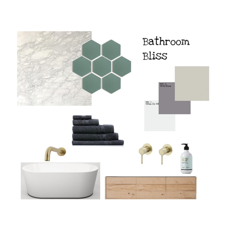 Bathroom bliss Mood Board by Dear Deisgn on Style Sourcebook