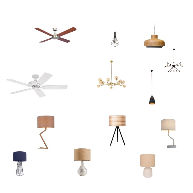 Lighting - Mid-Century Modern Mood Board by anikaaaa.k on Style Sourcebook