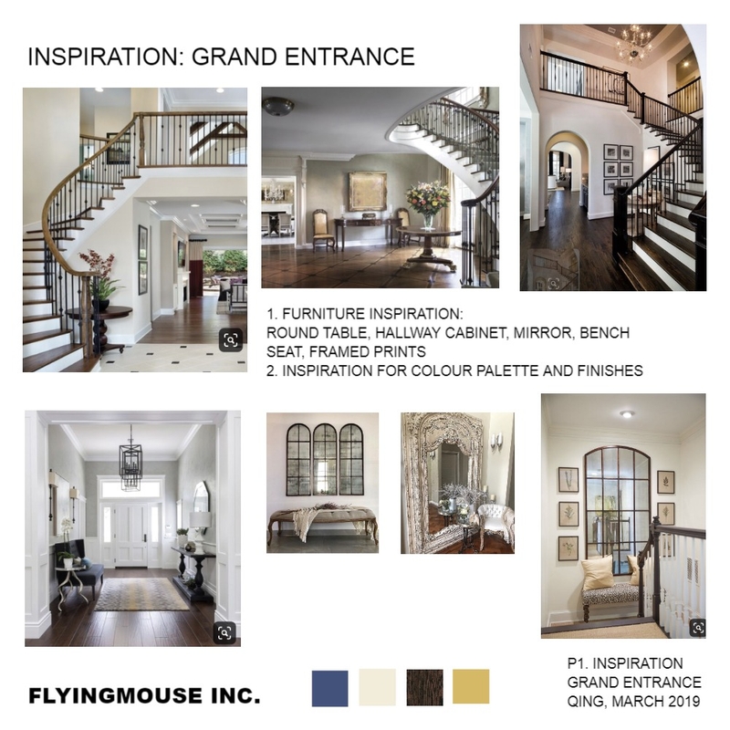 Inspiration- Grand Entrance Mood Board by Flyingmouse inc on Style Sourcebook