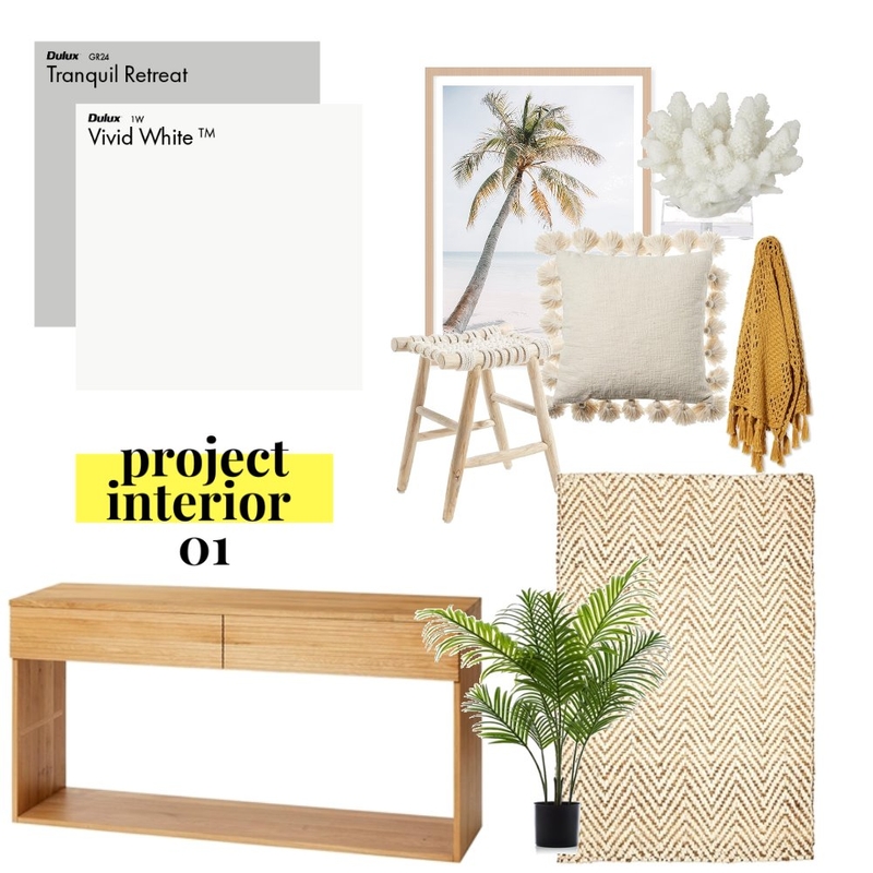Coastal Palm Retreat Mood Board by projectinterior01 on Style Sourcebook