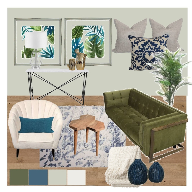 Dress This Space Bedroom Green Mood Board by laurensweeneydesigns on Style Sourcebook