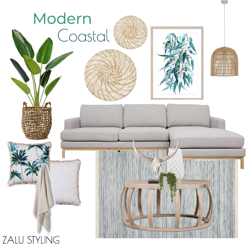 Modern Coastal Mood Board by BecStanley on Style Sourcebook