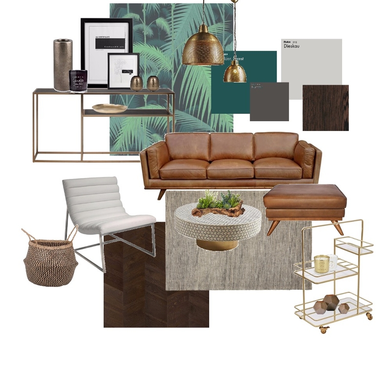 Wohnzimmer dunkel Mood Board by ideenreich on Style Sourcebook