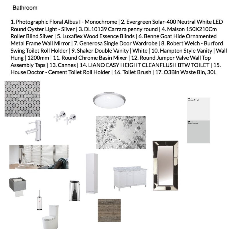 Bathroom Mood Board by dialak on Style Sourcebook