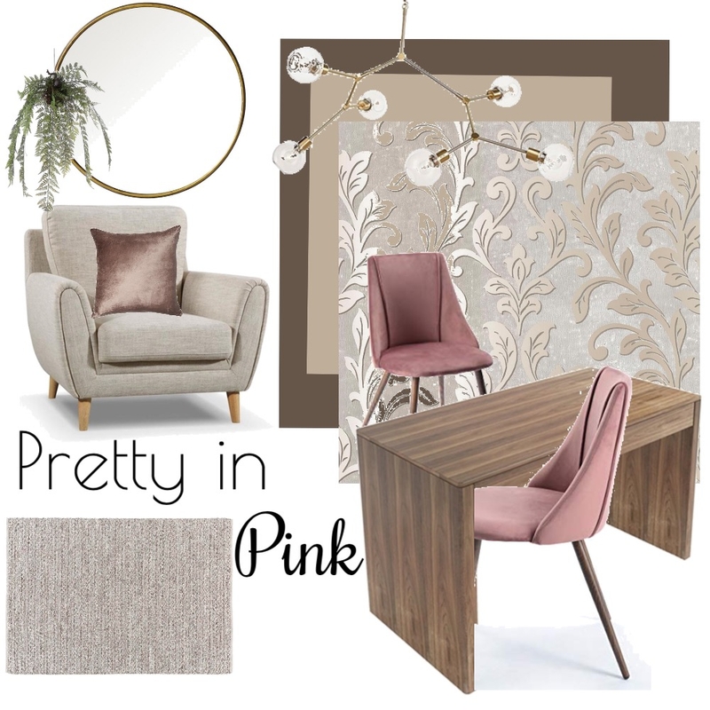 Pretty in Pink Mood Board Mood Board by Nichole on Style Sourcebook