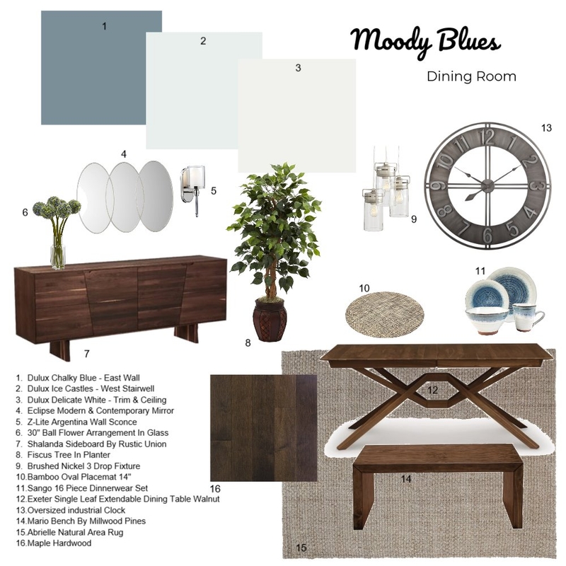 Dining Room Mood Board by STYLE on Style Sourcebook