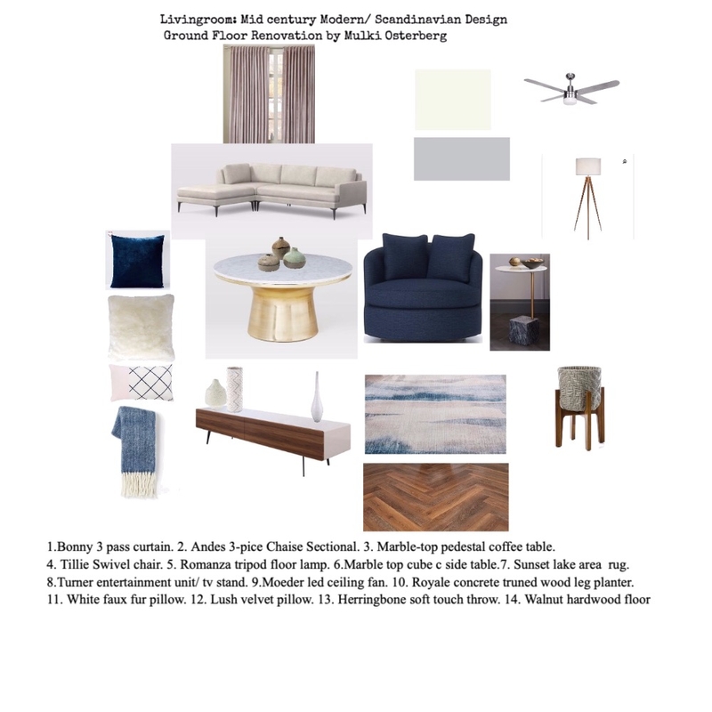 living room Mood Board by MO Interiors Llc on Style Sourcebook